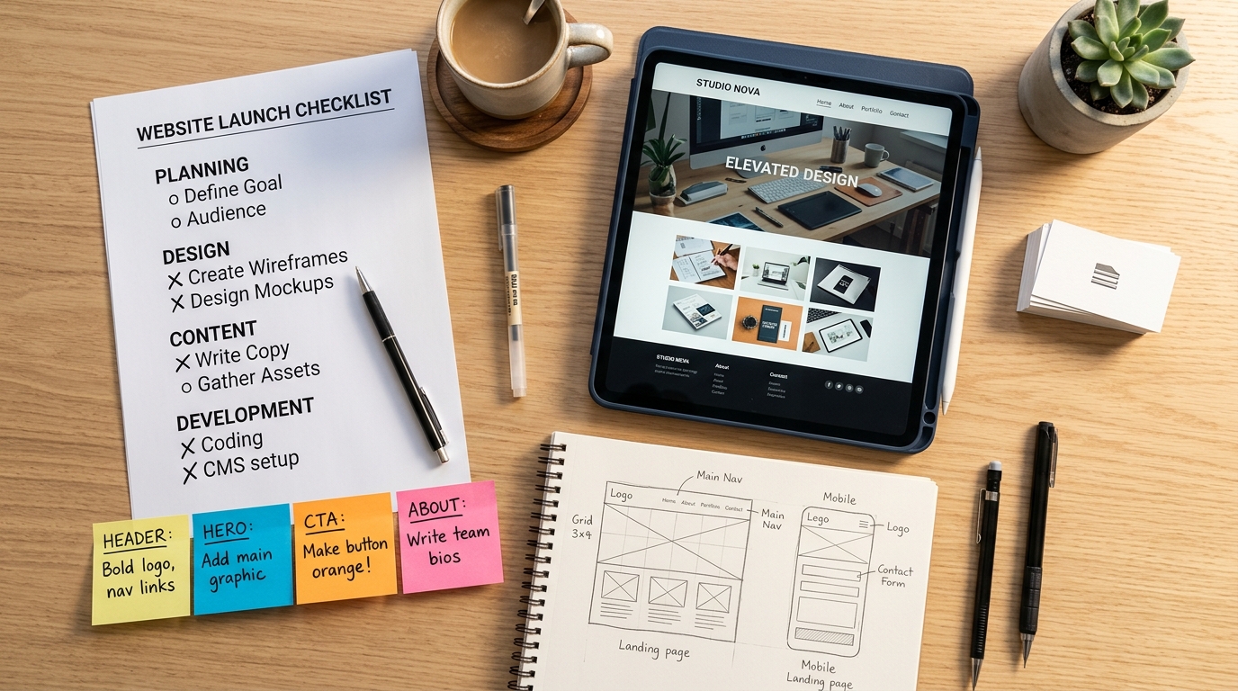 The Complete Website Redesign Checklist (2026)